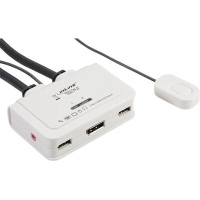 InLine 63612I Switch KVM - Nero, Bianco InLine 63612I Switch KVM - Nero, Bianco