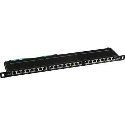 InLine 76224B 0,5U - Patch Panel, 24 Ports, Noir - Publicité InLine 76224B 0,5U - Patch Panel, 24 Ports, Noir - Publicité