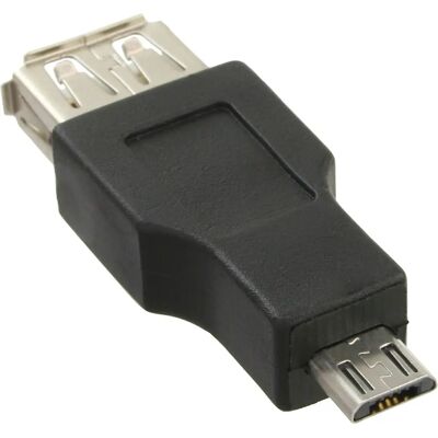 Adaptateur de câble USB Micro-B USB A InLine 31604 Adaptateur de câble USB Micro-B USB A InLine 31604