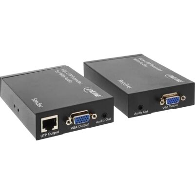 InLine 65012 Extenseur AV - VGA & Audio, 300m - Publicité InLine 65012 Extenseur AV - VGA & Audio, 300m - Publicité