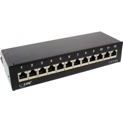 InLine 4043718209439 Patch Panel - Schwarz - Netzwerk Zubehör InLine 4043718209439 Patch Panel - Schwarz - Netzwerk Zubehör