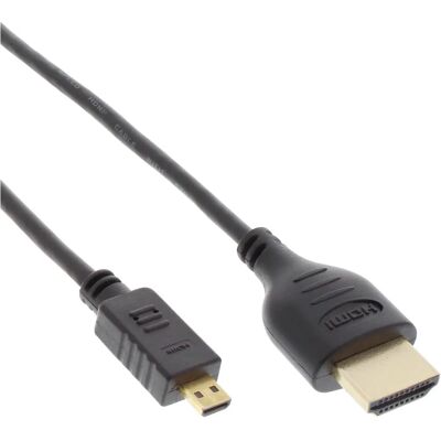 Câble HDMI InLine 1,5m - 4K 60Hz, Ethernet, Micro HDMI - Publicité Câble HDMI InLine 1,5m - 4K 60Hz, Ethernet, Micro HDMI - Publicité