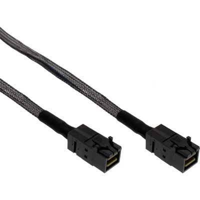 Cavo SAS InLine 0,5m Nero SFF-8643 Cavo SAS InLine 0,5m Nero SFF-8643