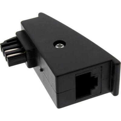 Changeur de genre de câble InLine 69948F - Adaptateur RJ45 femelle-mâle pour Fritzbox - Noir Changeur de genre de câble InLine 69948F - Adaptateur RJ45 femelle-mâle pour Fritzbox - Noir