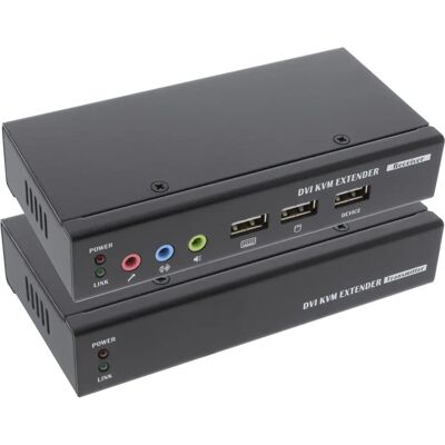 Extenseur KVM Inline 61640 - DVI USB Audio 50m Extenseur KVM Inline 61640 - DVI USB Audio 50m