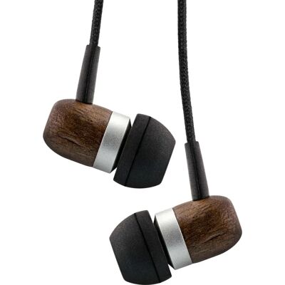 InLine Casque Filaires Noyer - In-Ear - Micro - 20Hz-20kHz - Publicité InLine Casque Filaires Noyer - In-Ear - Micro - 20Hz-20kHz - Publicité