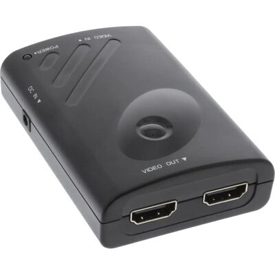 InLine 57821A Video Splitter - Displayport zu 2x HDMI - FullHD - Schwarz InLine 57821A Video Splitter - Displayport zu 2x HDMI - FullHD - Schwarz