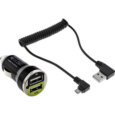 Chargeur de Dispositif Mobile InLine 31502C - Universel, Dual USB, 12/24V, Noir - Publicité Chargeur de Dispositif Mobile InLine 31502C - Universel, Dual USB, 12/24V, Noir - Publicité