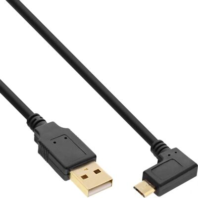 Cavo USB Inline 31720T - 2m, USB A a Micro-USB B, Nero Cavo USB Inline 31720T - 2m, USB A a Micro-USB B, Nero