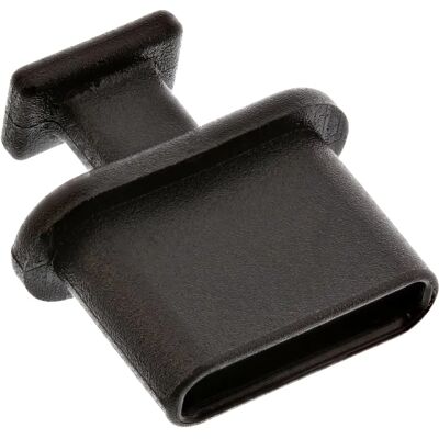 InLine 59948M Zwarte Stofdeksel voor USB Type-C - Accessoire InLine 59948M Zwarte Stofdeksel voor USB Type-C - Accessoire
