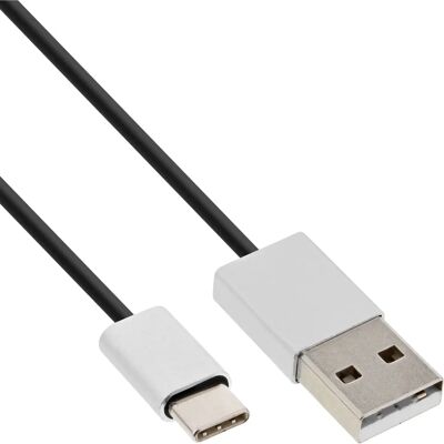 InLine 35836 Cable - 0,5m USB A a USB C - USB 2.0 InLine 35836 Cable - 0,5m USB A a USB C - USB 2.0