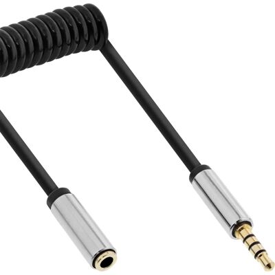 Cavo audio stereo InLine 99281 - 1m - Nero Cavo audio stereo InLine 99281 - 1m - Nero