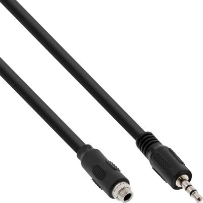 Inline 99303P Audio Kabel - 3,5 mm, 0,6 m, Schwarz Inline 99303P Audio Kabel - 3,5 mm, 0,6 m, Schwarz
