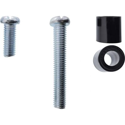 Inline 23100Y Schroefset - Aluminium M8 - 8 stuks Inline 23100Y Schroefset - Aluminium M8 - 8 stuks