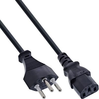 Inline 16650C Napájecí kabel - Napájecí zástrčka J C13 Spojka Inline 16650C Napájecí kabel - Napájecí zástrčka J C13 Spojka