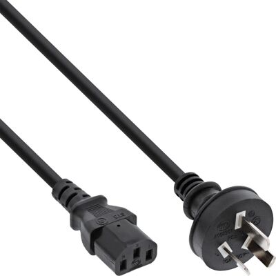 Cavo di alimentazione Inline 16655F - Spina Tipo I, 5m, Nero Cavo di alimentazione Inline 16655F - Spina Tipo I, 5m, Nero