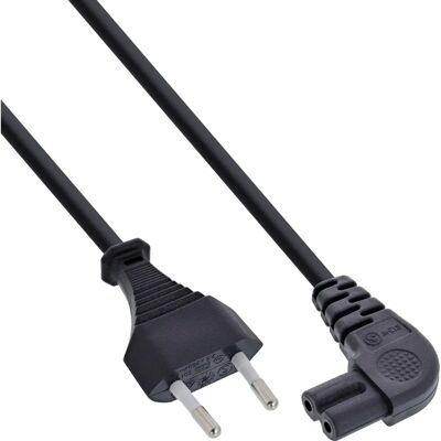 Câble d'alimentation Inline 16655X - 5m Raccord C7 et Prise Inclinée - Publicité Câble d'alimentation Inline 16655X - 5m Raccord C7 et Prise Inclinée - Publicité