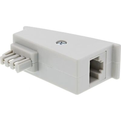 InLine 69949 Grijze RJ-45 TAE-F Adapter - Kabel Gender Changer InLine 69949 Grijze RJ-45 TAE-F Adapter - Kabel Gender Changer