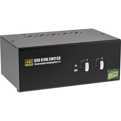 InLine 63642I Switch KVM - Doppio Monitor - 4K - USB 2.0 - Audio InLine 63642I Switch KVM - Doppio Monitor - 4K - USB 2.0 - Audio