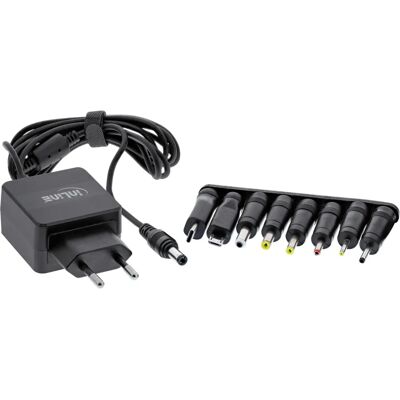 InLine 26608N - Universales Handy-Ladegerät, Schwarz, 5V/15W, Innenraum InLine 26608N - Universales Handy-Ladegerät, Schwarz, 5V/15W, Innenraum