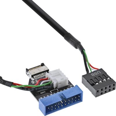 InLine 33446A USB 3.2 Gen 1 Belső interfészkártya - Adapter PC-hez InLine 33446A USB 3.2 Gen 1 Belső interfészkártya - Adapter PC-hez