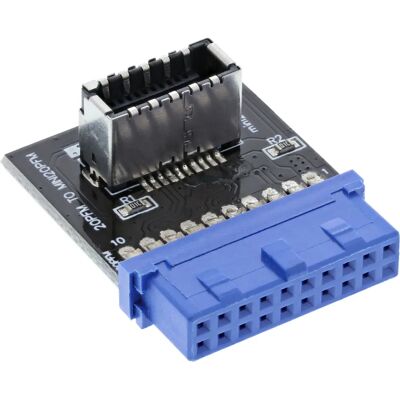 InLine 33446B Adaptateur USB 3.2 - Interne, Multicolore - Publicité InLine 33446B Adaptateur USB 3.2 - Interne, Multicolore - Publicité