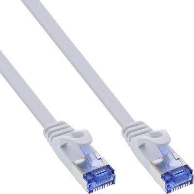 InLine 71807W Netzwerkkabel - 7m, Cat6a, U/FTP, Flach InLine 71807W Netzwerkkabel - 7m, Cat6a, U/FTP, Flach