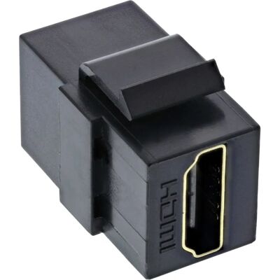 Inserto Keystone HDMI Snap-In - 4K/60Hz - Nero Inserto Keystone HDMI Snap-In - 4K/60Hz - Nero