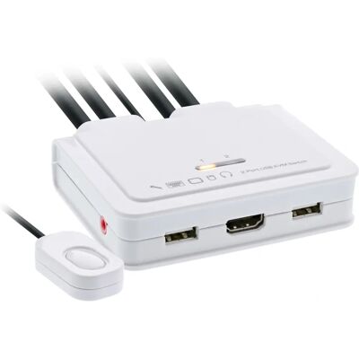 Interrupteur KVM InLine 62614I - 4K HDMI USB-C Audio Interrupteur KVM InLine 62614I - 4K HDMI USB-C Audio