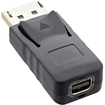 InLine 17196A convertitore di genere cavo - Adattatore DisplayPort - Nero InLine 17196A convertitore di genere cavo - Adattatore DisplayPort - Nero