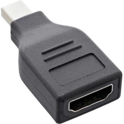 InLine 17196D Kabelkönsvändare - DisplayPort till HDMI InLine 17196D Kabelkönsvändare - DisplayPort till HDMI