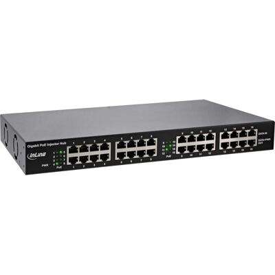 Adaptateur PoE Gigabit Ethernet InLine 32316H - Power Injector - Publicité Adaptateur PoE Gigabit Ethernet InLine 32316H - Power Injector - Publicité