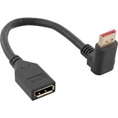 InLine 17159O Câble DisplayPort - 0,15m - Noir - Support Haute Résolution - Publicité InLine 17159O Câble DisplayPort - 0,15m - Noir - Support Haute Résolution - Publicité