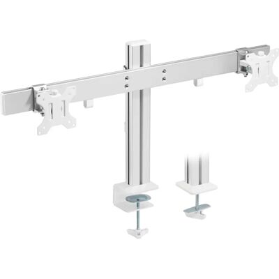 Support Moniteur Blanc Inline - Pour écrans 17-32 pouces - Publicité Support Moniteur Blanc Inline - Pour écrans 17-32 pouces - Publicité