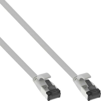 InLine 75807 Câble Réseau - 7,5m, Cat8.1, U/FTP, Gris InLine 75807 Câble Réseau - 7,5m, Cat8.1, U/FTP, Gris