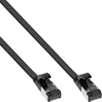 Câble réseau inline Cat8.1 U/FTP - 0,25 m Noir Câble réseau inline Cat8.1 U/FTP - 0,25 m Noir