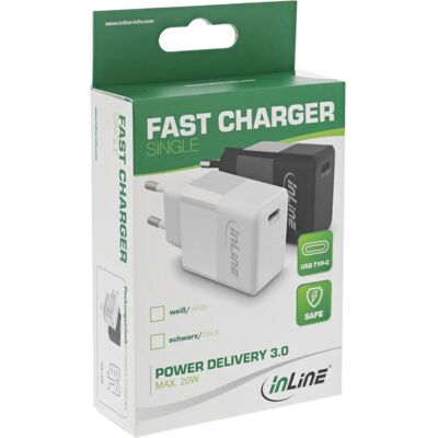 InLine 31500C Chargeur universel mobile - 20W USB-C PD - Publicité InLine 31500C Chargeur universel mobile - 20W USB-C PD - Publicité