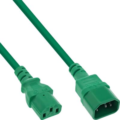 Inline 16502G Voedingskabel 2m C13 C14 250V Groen Inline 16502G Voedingskabel 2m C13 C14 250V Groen
