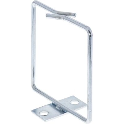 Inline 19110G Kabelhalter - Tisch/Wand, Stahl, Silber Inline 19110G Kabelhalter - Tisch/Wand, Stahl, Silber