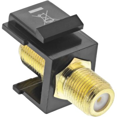 InLine 76202I - Netzwerkmodul mit F-Stecker - Schwarz InLine 76202I - Netzwerkmodul mit F-Stecker - Schwarz