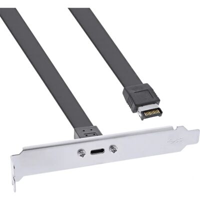 InLine 33446H USB Typ-C Adapter - Schnittstellenkarte für PC InLine 33446H USB Typ-C Adapter - Schnittstellenkarte für PC