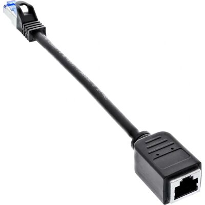 Câble réseau InLine 76501X - 0,2 m, Cat6a S/FTP, RJ45, Sans halogène Câble réseau InLine 76501X - 0,2 m, Cat6a S/FTP, RJ45, Sans halogène