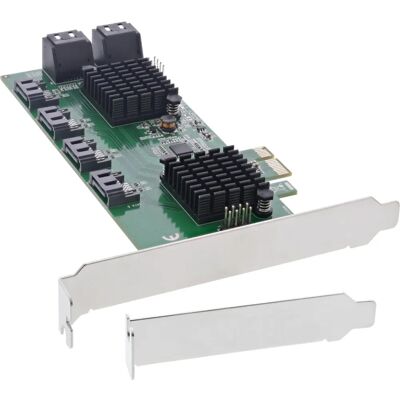 InLine Schnittstellenkarte, 8x SATA 6Gb/s Controller, PCIe 2.0 InLine Schnittstellenkarte, 8x SATA 6Gb/s Controller, PCIe 2.0
