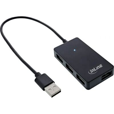 InLine 33293I Hub USB 3.2 - 4 Ports, Noir InLine 33293I Hub USB 3.2 - 4 Ports, Noir