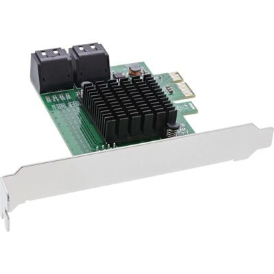 Carte contrôleur SATA PCIe InLine 76617L - Interface de stockage Carte contrôleur SATA PCIe InLine 76617L - Interface de stockage