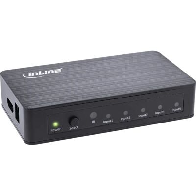 Inline 65019 Video HDMI Umschalter - 5 Ports 4K2K 60Hz Inline 65019 Video HDMI Umschalter - 5 Ports 4K2K 60Hz