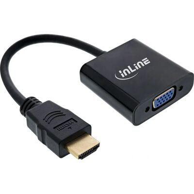 Convertisseur de signal vidéo InLine - 1920x1080 - HDMI en VGA actif - Publicité Convertisseur de signal vidéo InLine - 1920x1080 - HDMI en VGA actif - Publicité