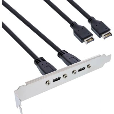 Adaptador USB-C a USB-A InLine - 0.5m - USB 3.1 Gen 2 Adaptador USB-C a USB-A InLine - 0.5m - USB 3.1 Gen 2