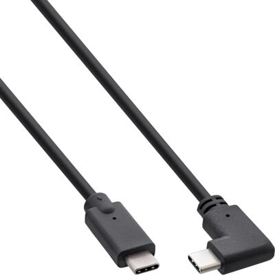 USB-kabel - InLine 35701W - USB 3.2 Gen 2 - 1m - Svart USB-kabel - InLine 35701W - USB 3.2 Gen 2 - 1m - Svart