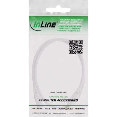 Câble d'alimentation InLine - 2M Blanc 26902F Câble d'alimentation InLine - 2M Blanc 26902F